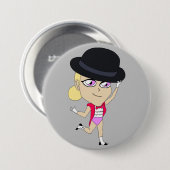 Badge Rond 7,6 Cm bouton chibi (Devant & derrière)