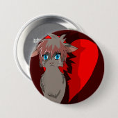 Badge Rond 7,6 Cm bouton d'ashfur (Devant & derrière)