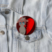 Badge Rond 7,6 Cm bouton d'ashfur (En situation)