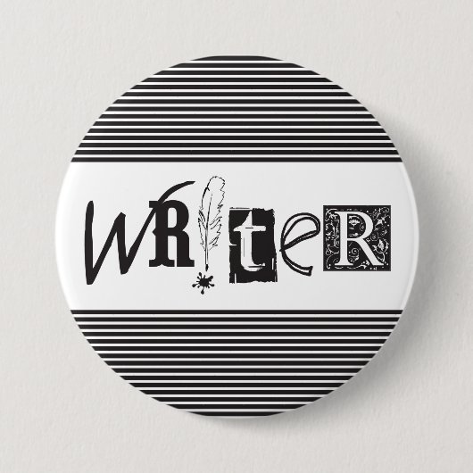 Badge Rond 7,6 Cm Bouton d'auteur (Devant)