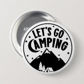 Badge Rond 7,6 Cm Bouton d'aventure Camping à l'extérieur (Devant & derrière)