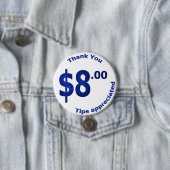 Badge Rond 7,6 Cm Bouton de $8 ventes (En situation)