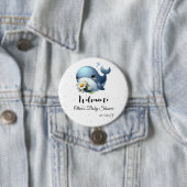 Badge Rond 7,6 Cm Bouton de Baby shower de Bébé mignon (En situation)