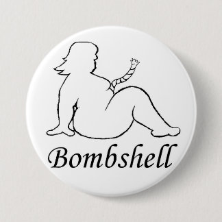 Badge Rond 7,6 Cm Bouton de bombe