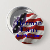 Badge Rond 7,6 Cm Bouton de Caïn (Devant & derrière)