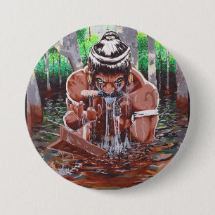 Badge Rond 7,6 Cm Bouton de colère silencieuse