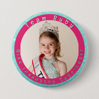 Badge Rond 7,6 Cm Bouton de Concours de Beauté