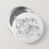Badge Rond 7,6 Cm Bouton de créatures de Crickhollow (Devant & derrière)