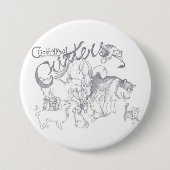 Badge Rond 7,6 Cm Bouton de créatures de Crickhollow (Devant)