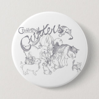 Badge Rond 7,6 Cm Bouton de créatures de Crickhollow