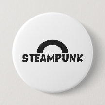 Bouton de design minimaliste Steampunk