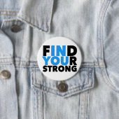 Badge Rond 7,6 Cm Bouton de devis motivationnel fort (En situation)