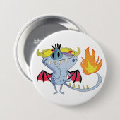 Badge Rond 7,6 Cm Bouton de diable (Devant & derrière)