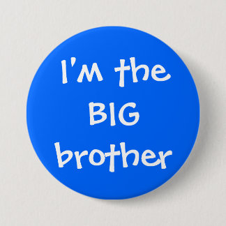 Badge Rond 7,6 Cm Bouton de frère