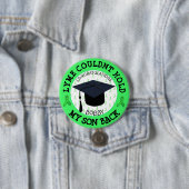 Badge Rond 7,6 Cm Bouton de Graduation Fière Lyme (En situation)