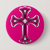 Badge Rond 7,6 Cm Bouton de Hailey (Devant)