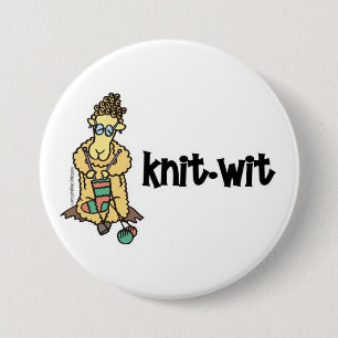 Badge Rond 7,6 Cm Bouton de Knit-Esprit