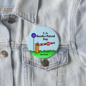 Badge Rond 7,6 Cm Bouton de la Journée de patrouille frontalière des (En situation)