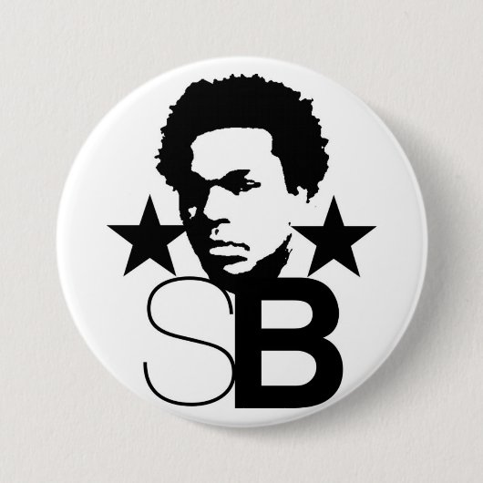 Badge Rond 7,6 Cm Bouton de logo de SB (Devant)