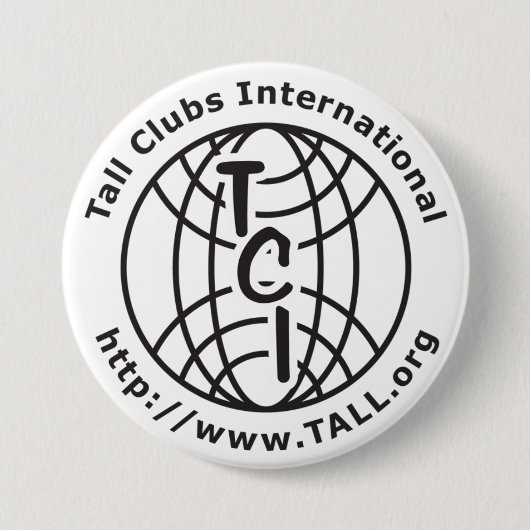 Badge Rond 7,6 Cm Bouton de logo de TCI (Devant)