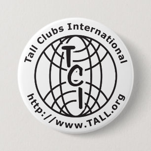 Badge Rond 7,6 Cm Bouton de logo de TCI