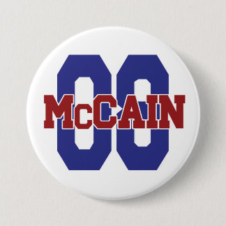 Badge Rond 7,6 Cm Bouton de McCain '08
