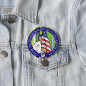 Badge Rond 7,6 Cm Bouton de mémoire militaire (En situation)