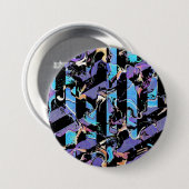 Badge Rond 7,6 Cm Bouton de monstre (Devant & derrière)
