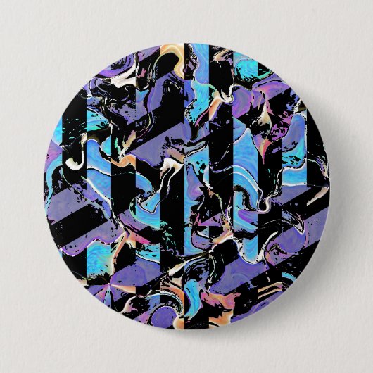 Badge Rond 7,6 Cm Bouton de monstre (Devant)