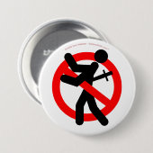 Badge Rond 7,6 Cm Bouton de NBS (Devant & derrière)