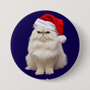 Badge Rond 7,6 Cm Bouton de Noël Persan