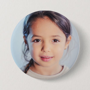 BADGE ROND 7,6 CM BOUTON DE PHOTO GRAND PERSONNALISÉ
