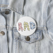 Badge Rond 7,6 Cm bouton de rad (En situation)