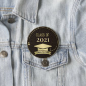 Badge Rond 7,6 Cm Bouton de remise des diplômes (En situation)