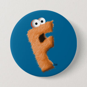 Badge Rond 7,6 Cm Bouton de secousse (bleu) !