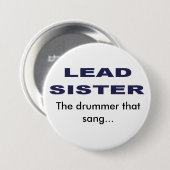 Badge Rond 7,6 Cm Bouton de soeur d'avance (Devant & derrière)