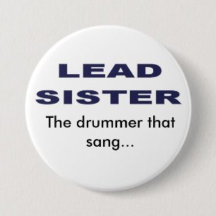 Badge Rond 7,6 Cm Bouton de soeur d'avance