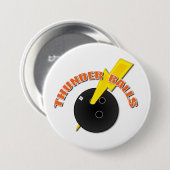 Badge Rond 7,6 Cm Bouton de Thunderball (Devant & derrière)