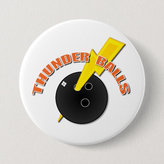 Badge Rond 7,6 Cm Bouton de Thunderball (Devant)