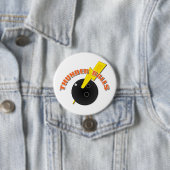 Badge Rond 7,6 Cm Bouton de Thunderball (En situation)