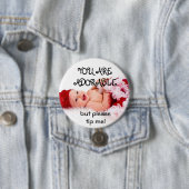 BADGE ROND 7,6 CM BOUTON DE TIP (En situation)