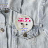 BADGE ROND 7,6 CM BOUTON DE TIP (En situation)