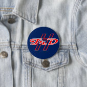 Badge Rond 7,6 Cm Bouton de TrD (En situation)