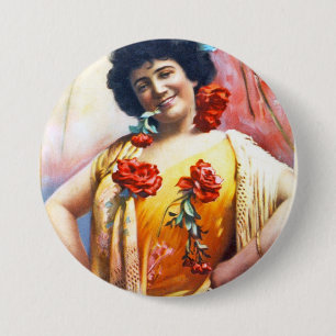 Badge Rond 7,6 Cm Bouton de vaudeville