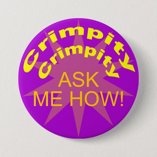 Badge Rond 7,6 Cm Bouton d'écrasement (Devant)