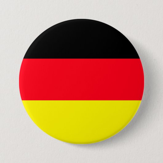 Badge Rond 7,6 Cm Bouton d'épingle de conception du drapeau allemand (Devant)