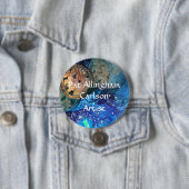 Badge Rond 7,6 Cm Bouton d'identification d'exposant de PMACarlson (En situation)