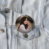 Badge Rond 7,6 Cm Bouton Diplôme photo (En situation)