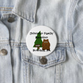 Badge Rond 7,6 Cm Bouton d'ours ! (En situation)