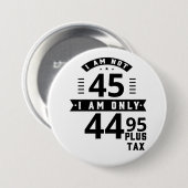 Badge Rond 7,6 Cm Bouton Drôle Personnalisable Plus Taxe (Devant & derrière)